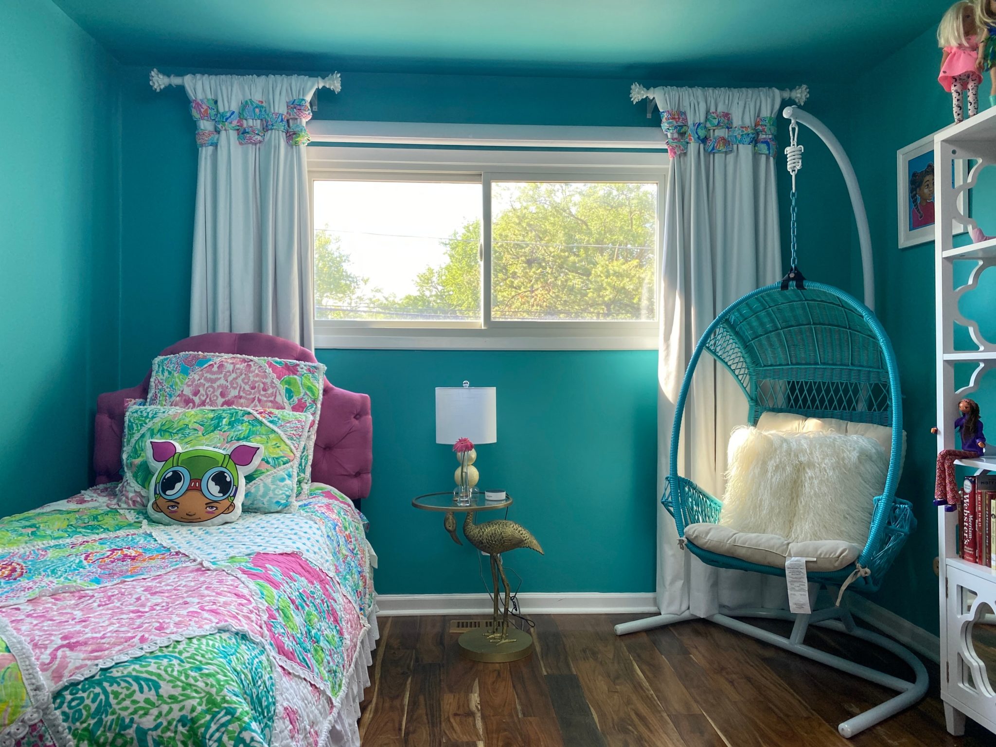 Kid's Room with Draperies