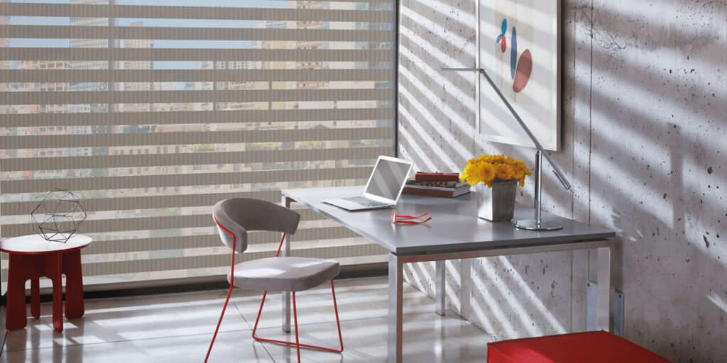 Shades Differences and Benefits, Find the Perfect Style for Your Room! 7 designer banded shades millennium parisian taupe 46737883 2 1