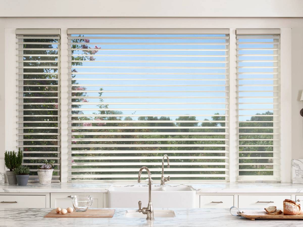 Hunter Douglas kitchen window shades near Oakbrook Terrace, IL